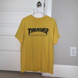 Yellow thrasher shirt
